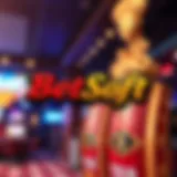 Representation of BetSoft logo with a modern design