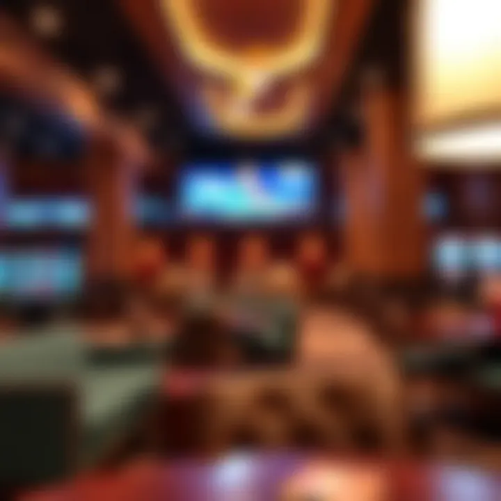 Interior lounge area highlighting the casino's amenities and comfort