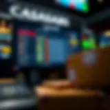 Caesars Online Sportsbook user interface showcasing betting options