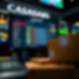 Caesars Online Sportsbook user interface showcasing betting options