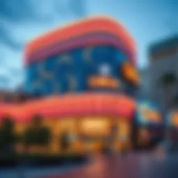 A stunning view of Circa Downtown Las Vegas showcasing its modern architecture