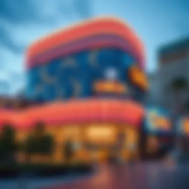 A stunning view of Circa Downtown Las Vegas showcasing its modern architecture