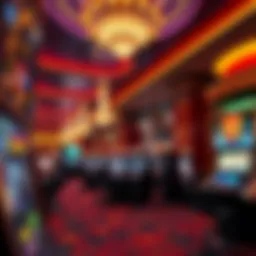 Interior view showcasing the vibrant atmosphere of a capital casino
