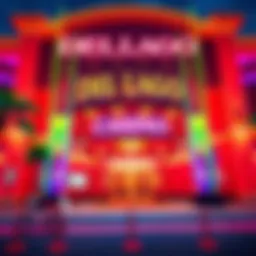 Del Lago Casino exterior showcasing the vibrant environment