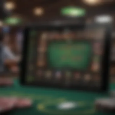 An engaging user interface of the DraftKings Casino mobile app