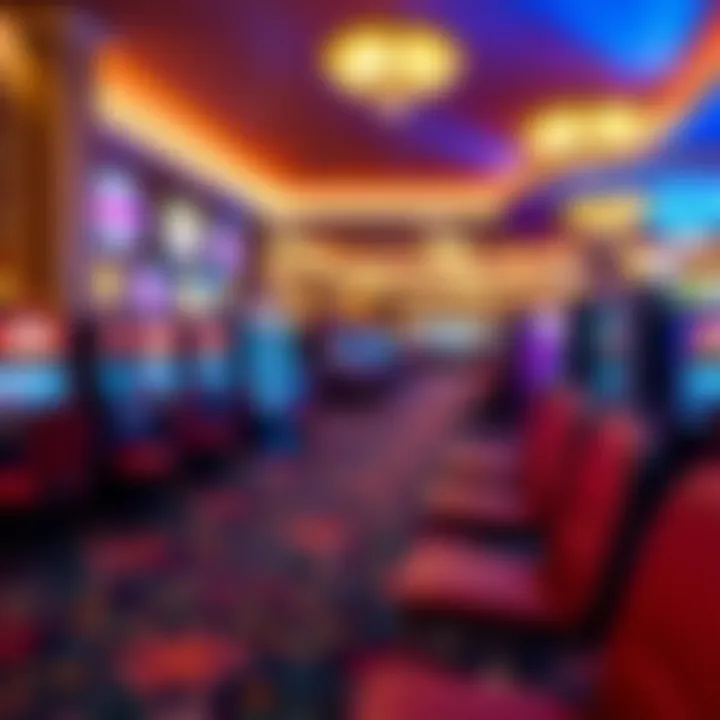 Vibrant gaming floor at Ameristar Kansas