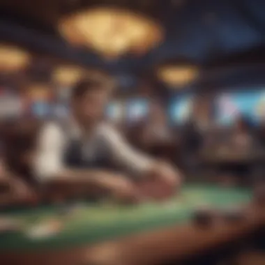 Illustration of social gaming elements within Big Fish Casino