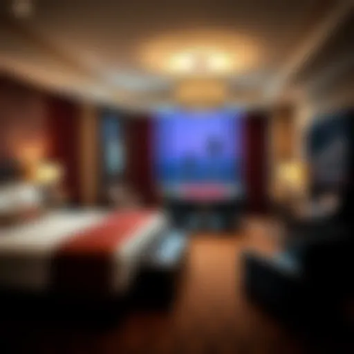 Luxurious suite at Seneca Allegany Casino Hotel showcasing comfort and elegance