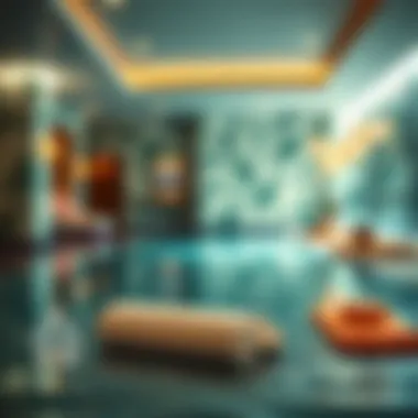 Relaxing spa amenities available for visitors at the hotel