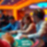 Exciting gaming session at Jackpot Party Casino