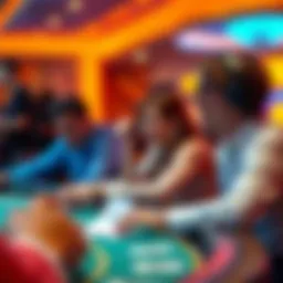 Exciting gaming session at Jackpot Party Casino