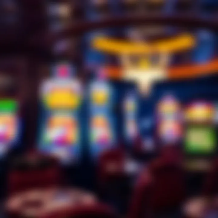 Overview of Jackpot Party Casino interface