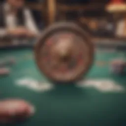 Visual representation of various free casino games available online