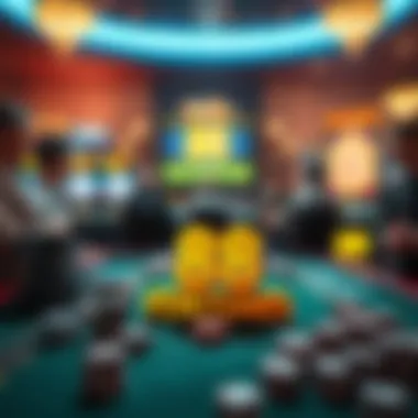 A strategic gaming setup with a focus on 88 Fortunes