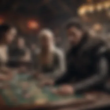 Exciting gameplay moment on a Game of Thrones slot machine.