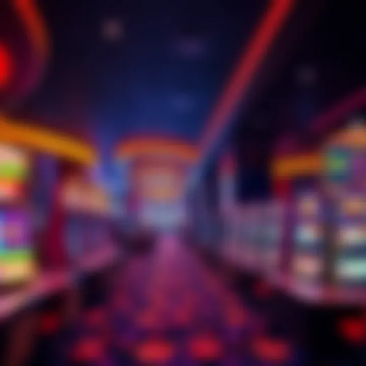 Gaming Floor at MGM Springfield Vibrant gaming floor filled with slot machines and gaming tables