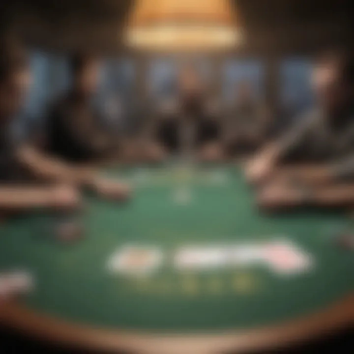 A visual representation of various poker table positions