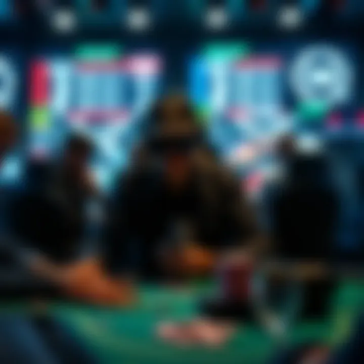 Modern technology in online poker gameplay