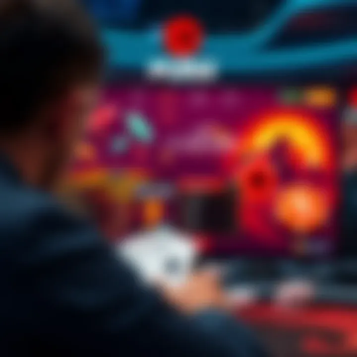 User interface of Pulsz Casino platform