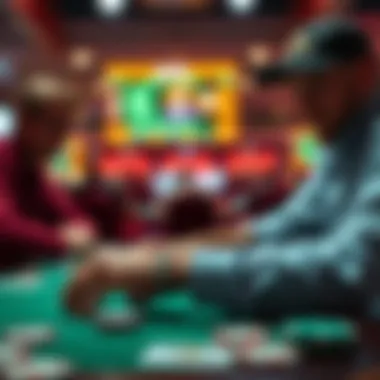 A visual representation of current trends in the online poker community