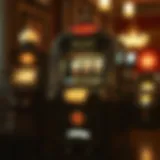 Historical slot machine design from the early 20th century