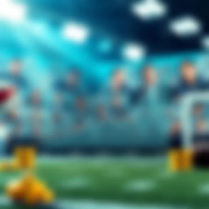 Graph displaying trends in online Super Bowl betting over the years