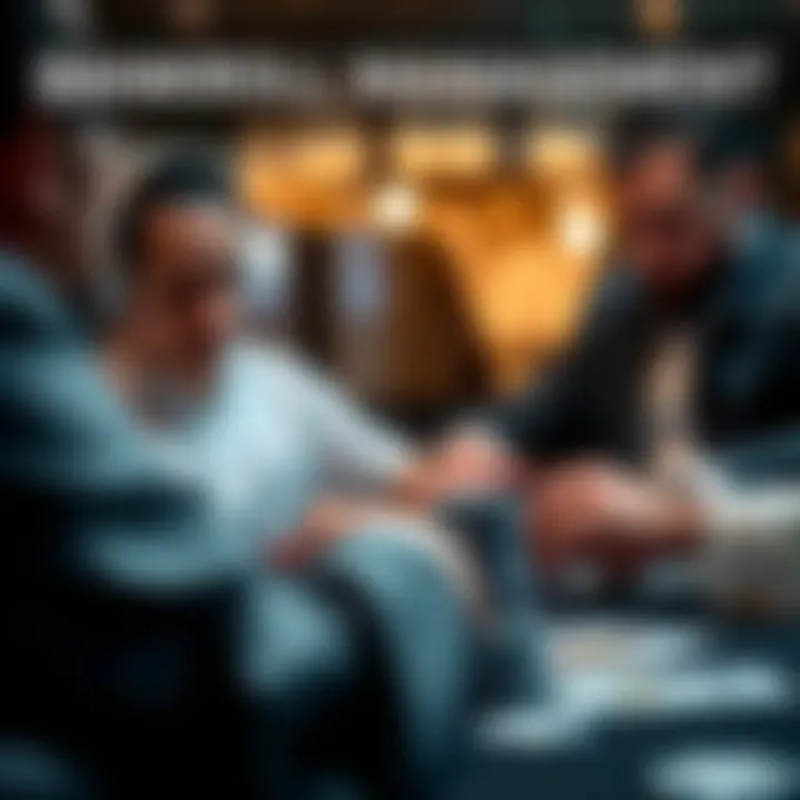 Graphical depiction of bankroll management techniques