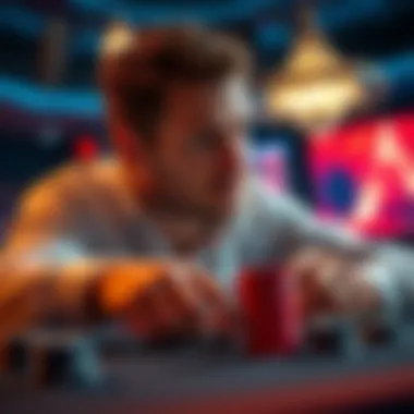 Illustration highlighting psychological factors in betting decisions