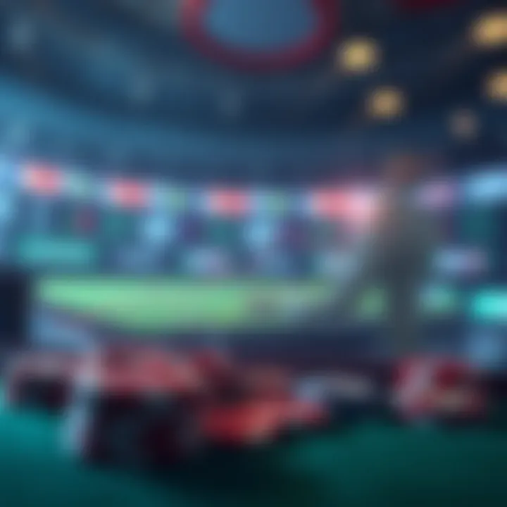 Graph depicting the evolution of online betting platforms