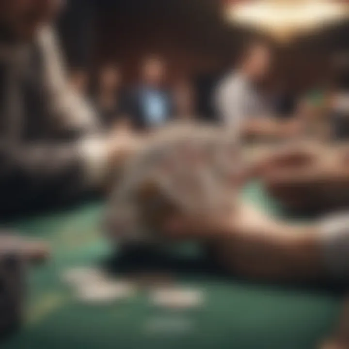 An illustration of effective bankroll management techniques for blackjack