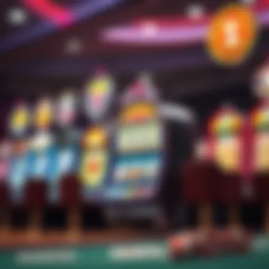 An abstract representation of various types of pokies, illustrating diversity within the game.