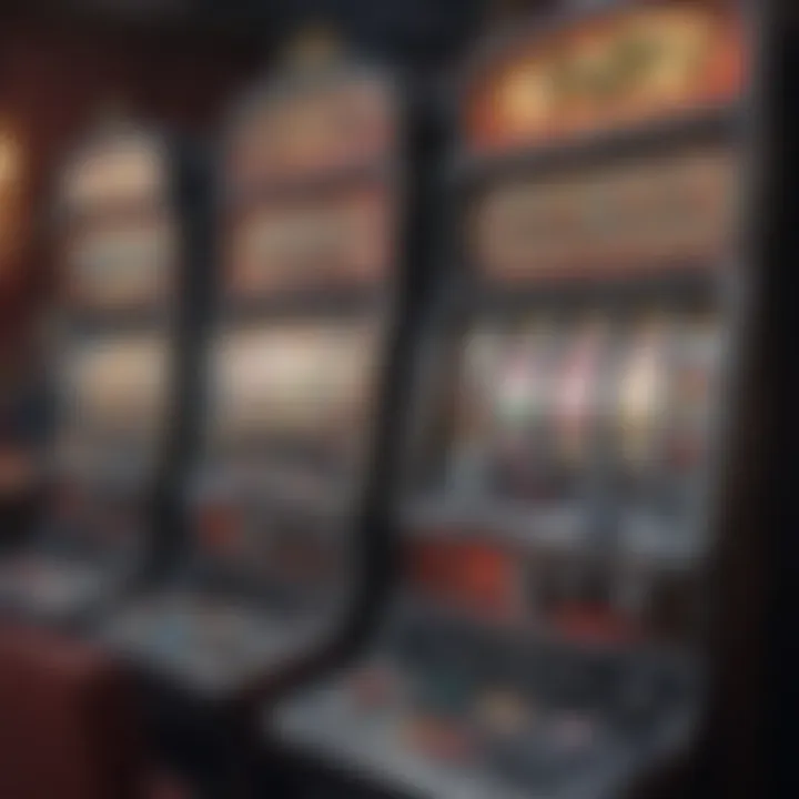 Illustration showcasing the variety of gratis slot machines available