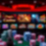 Playtech casino interface showcasing diverse games