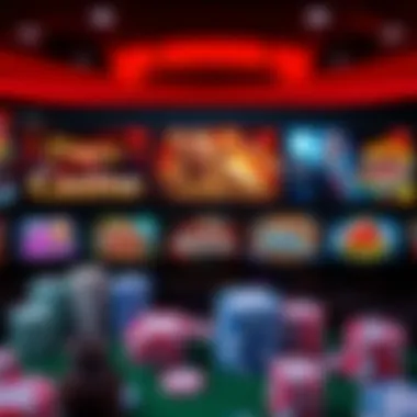 Playtech casino interface showcasing diverse games