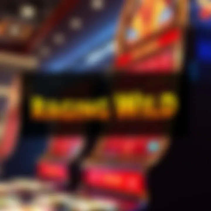 Infographic illustrating payout structures of Raging Wild