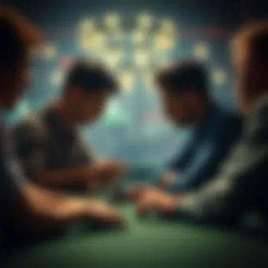 Psychological dynamics in two-player poker interactions