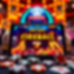 Innovative interface of Fireball Slots App showcasing vibrant graphics.