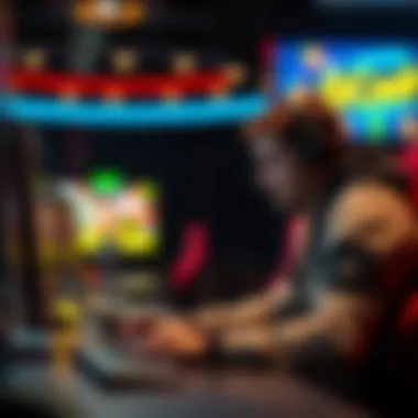 Earning Potential in Online Gaming Player engaged in an online game with GCash rewards