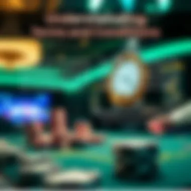 Infographic illustrating the terms and conditions of the bonus