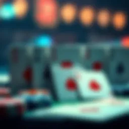 A colorful array of humorous poker card protectors