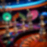 Historical representation of roulette evolution