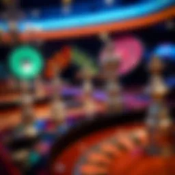 Historical representation of roulette evolution