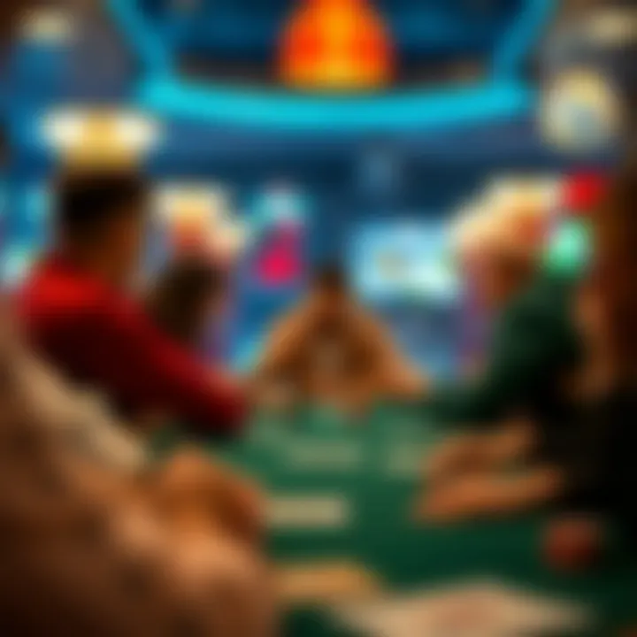 Community dynamics within Zynga's Texas Hold Em platform