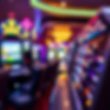 Vibrant display of Jackpot City Slots interface