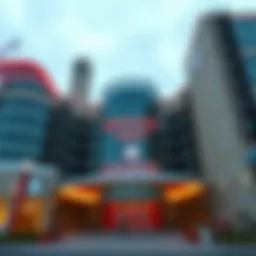 Exterior view of Kentucky Mint Casino showcasing modern architecture