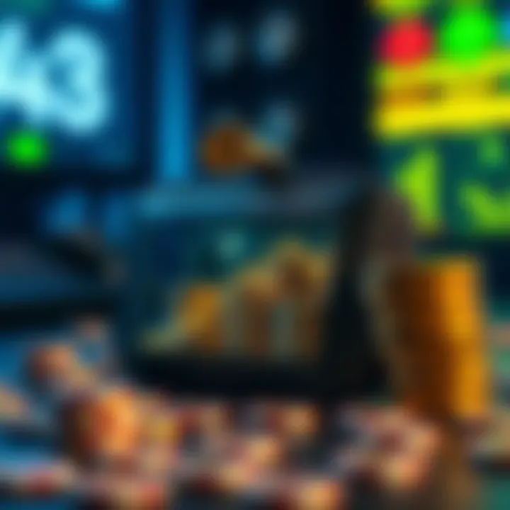 A digital wallet displaying earnings from online gaming