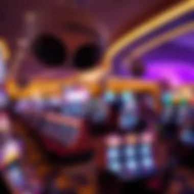 Surveillance technology monitoring the gaming floor