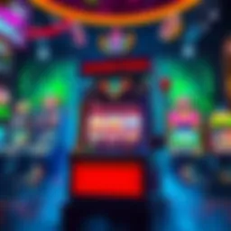 Illustration of the Monsters Return slot machine showcasing its vibrant theme