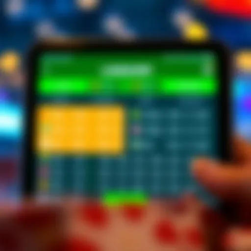 Oregon Lottery Sports Betting App Interface Screenshot of Oregon Lottery sports betting app interface