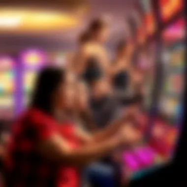 Engaging collage highlighting diverse players enjoying the Solstice Celebration slot machine experience.